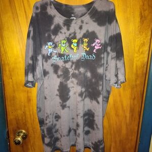Grateful Dead  Tie-Dye Shirt with Dancing Bears